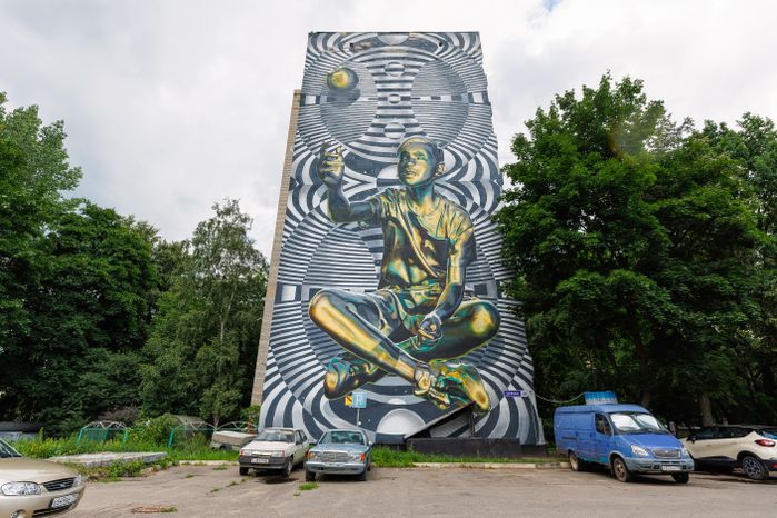 Муралы в Железнодорожном, Балашиха
