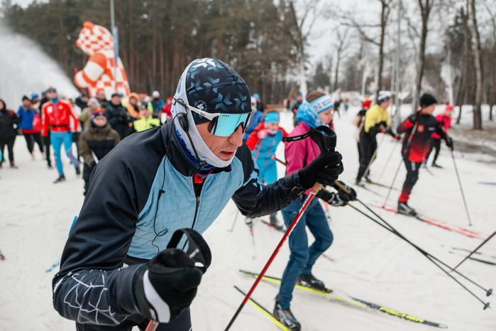 Тренировка для лыжников от Олимпийского чемпиона Александра Легкова в Одинцово