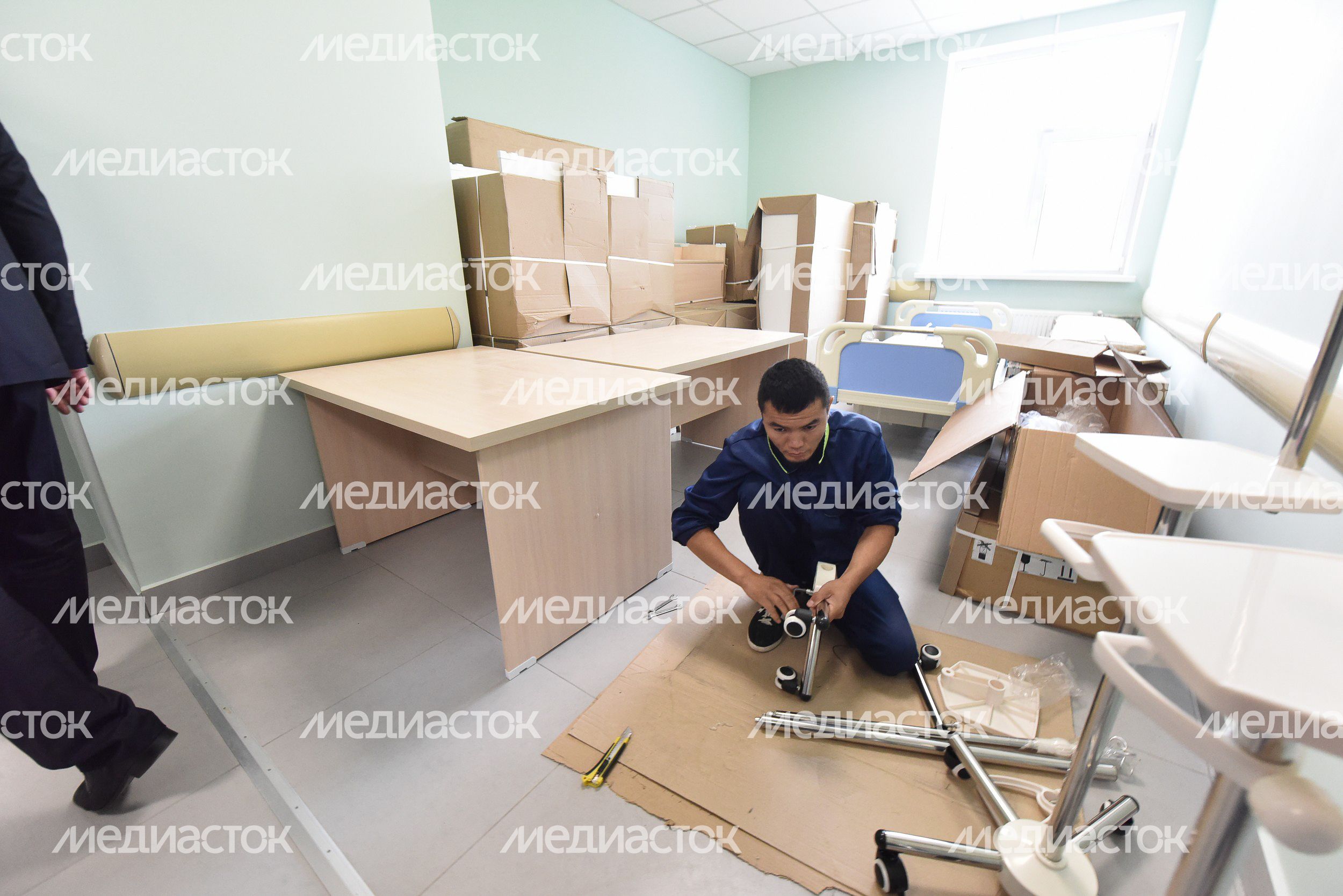 Открытие новой поликлиники в Балашихе