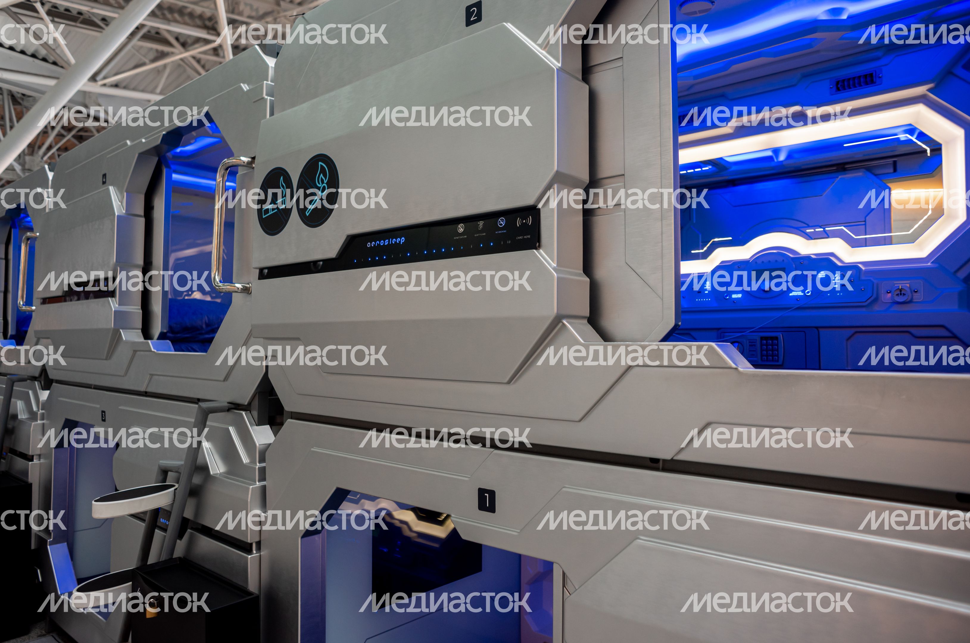 Виды Капсульного отеля Aerosleep в аэропорту Внуково Виды Капсульного отеля Aerosleep в аэропорту Внуково