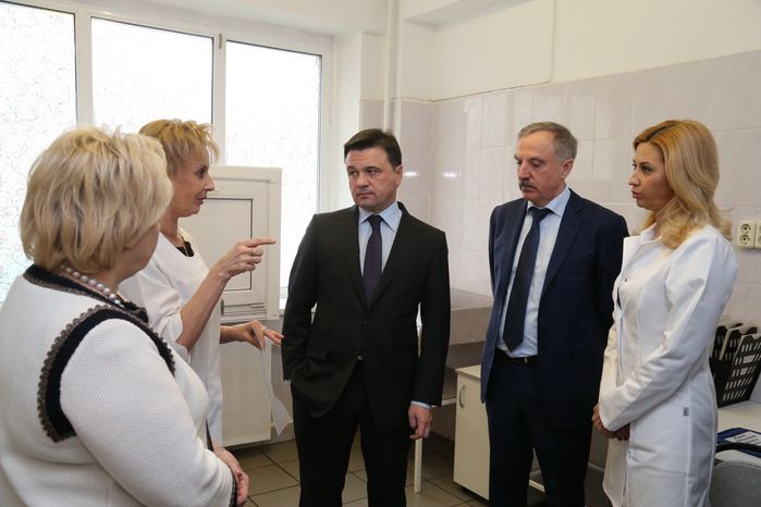 А. Воробьев посетил с рабочим визитом Люберецкий район