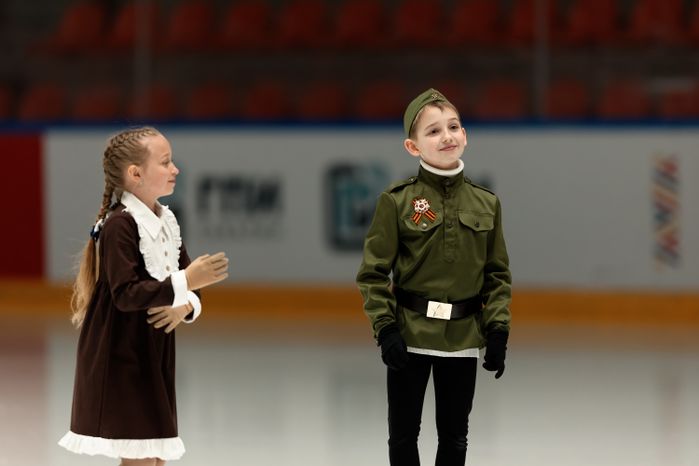 Ледовое шоу Татьяны Навки ко Дню Победы на ледовой арене в Красногорске